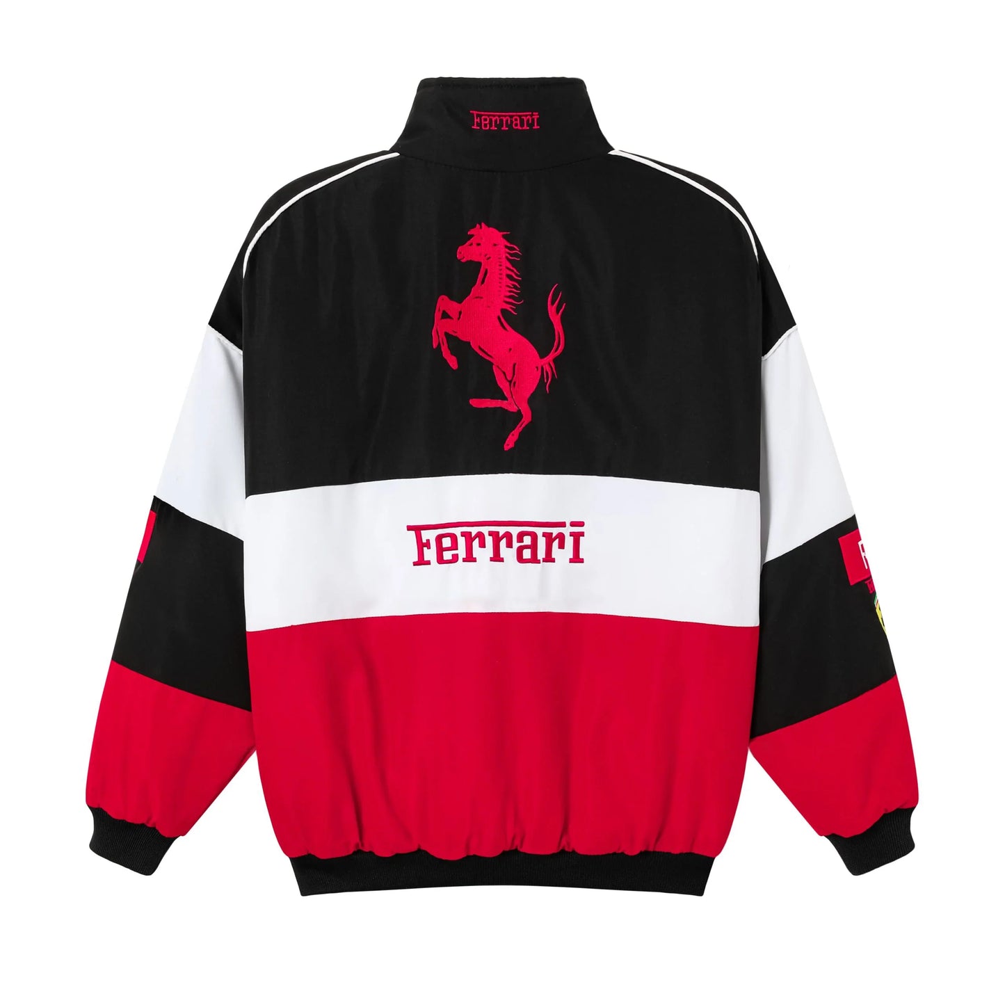 White Vintage Racing Jacket